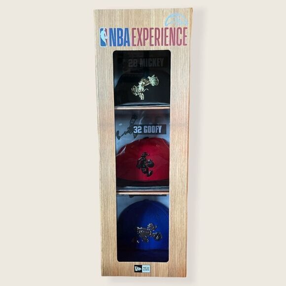 NIB Disney NBA Experience Collectable Hat Set (3) main image 5